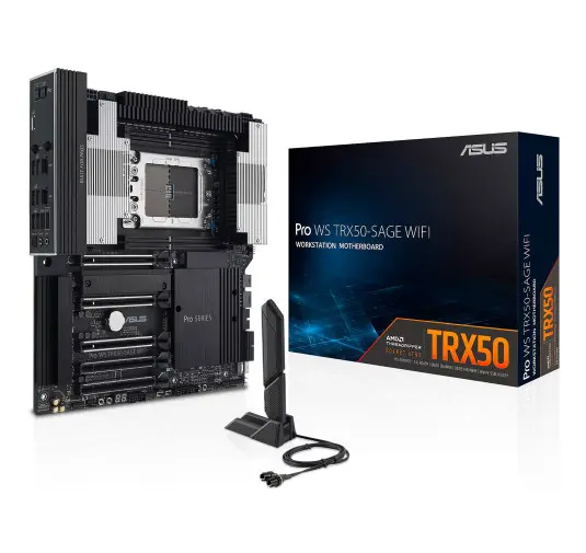 Carte Mère Asus Pro WS TRX50-SAGE WIFI SSI-CEB sTR5 AMD TRX50 DDR5