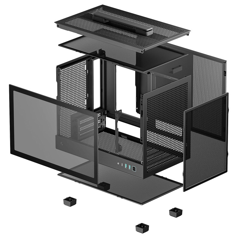 Boitier DeepCool CH160 Mini-ITX Noir