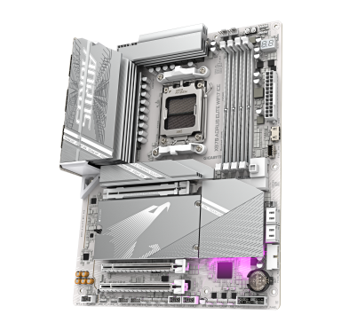 Carte Mère Gigabyte X870 AORUS ELITE WIFI7 ICE ATX AM5 DDR5 Wifi 7