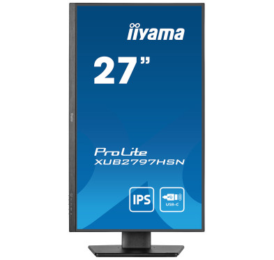 Ecran iiyama 27" XUB2797HSN-B2 1920x1080 100Hz 1ms Dock USB-C 65Watts
