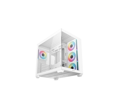 Boitier DeepCool CG530 4F WH ARGB Blanc