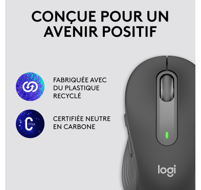 Souris Logitech Signature M650 L Graphite Bluetooth