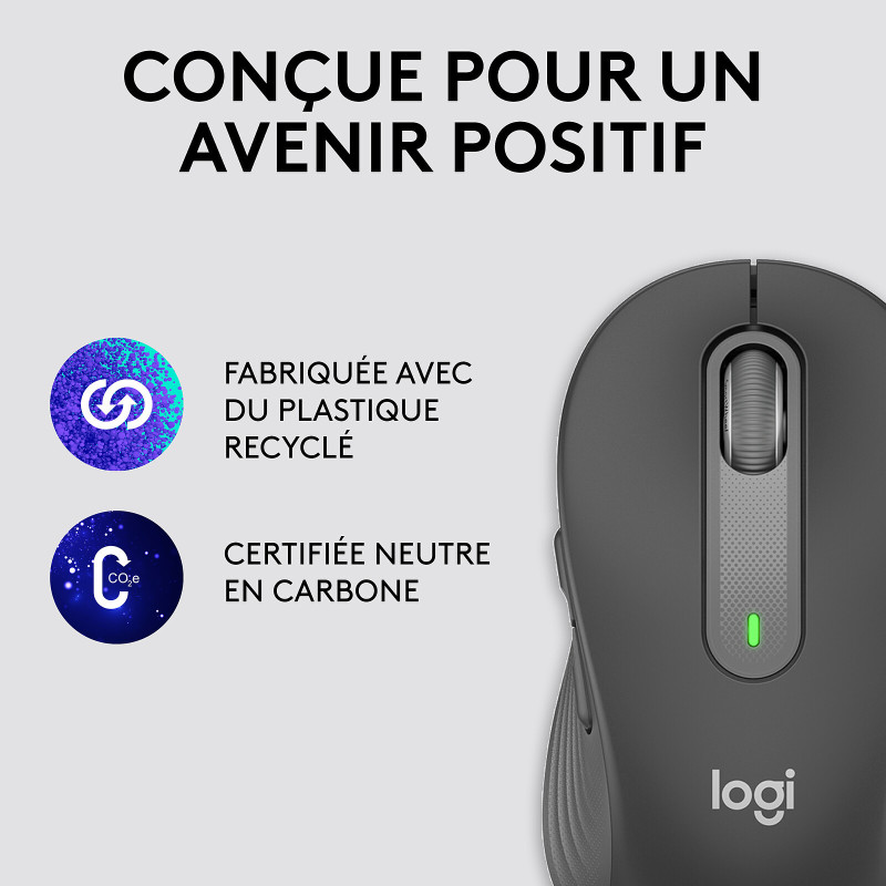 Souris Logitech Signature M650 L Graphite Bluetooth Souris Logitech Signature M650 L Graphite Bluetooth