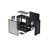 Boitier DeepCool CC360 ARGB Noir Boitier DeepCool CC360 ARGB Noir