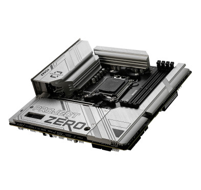 Carte Mère MSI B650M PROJECT ZERO mATX AM5 DDR5 WIFI 6E