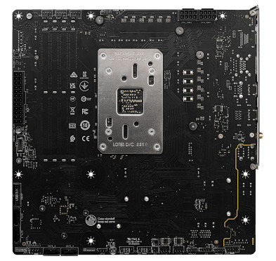 Carte Mère MSI B650M PROJECT ZERO mATX AM5 DDR5 WIFI 6E