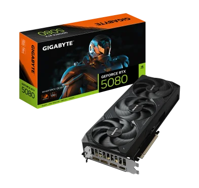 Carte Graphique Gigabyte RTX 5080 WINDFORCE OC 16G