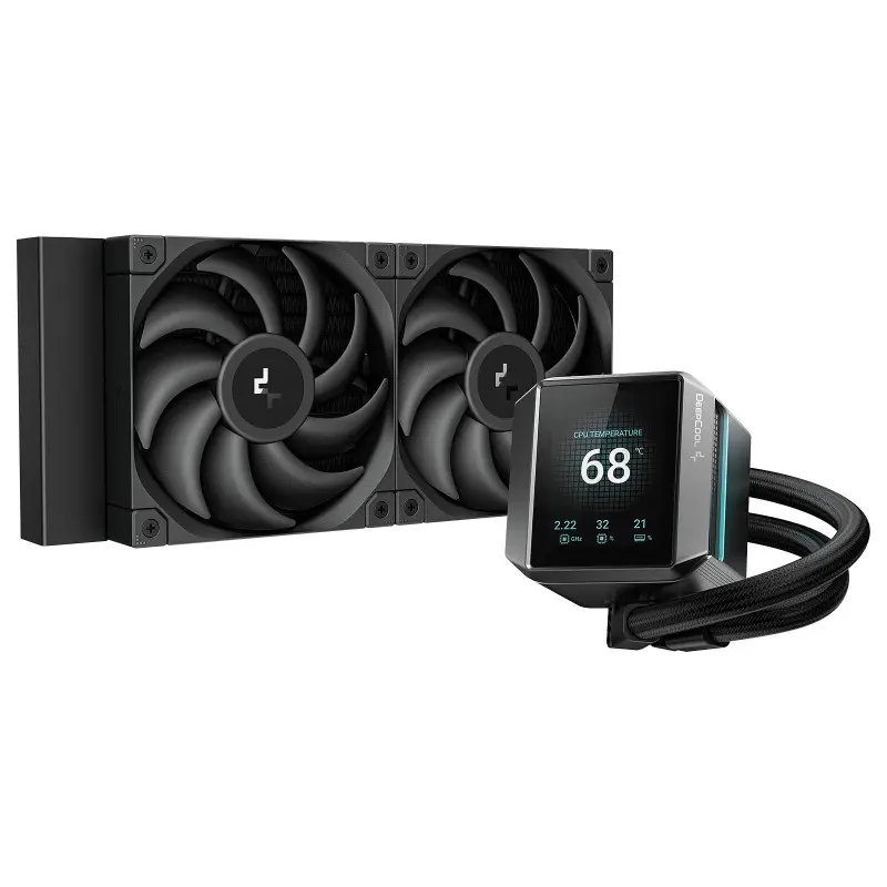 WaterCooling DeepCool MYSTIQUE 240 LCD Noir 240mm WaterCooling DeepCool MYSTIQUE 240 LCD Noir 240mm