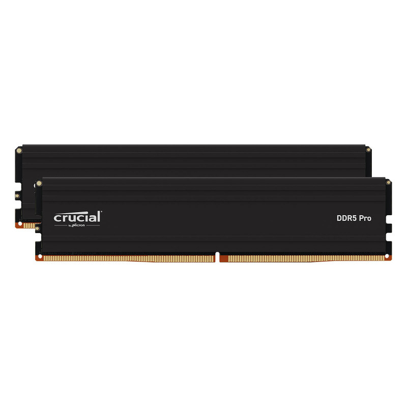 DDR5 Crucial PRO 96Go Kit 2x48Go 5600Mhz CP2K48G56C46U5 DDR5 Crucial PRO 96Go Kit 2x48Go 5600Mhz CP2K48G56C46U5