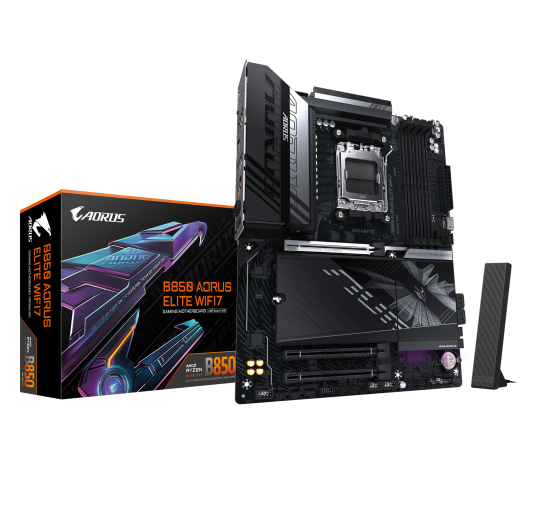 Carte Mère Gigabyte B850 AORUS ELITE WIFI7 ATX AM5 DDR5 Wifi 7
