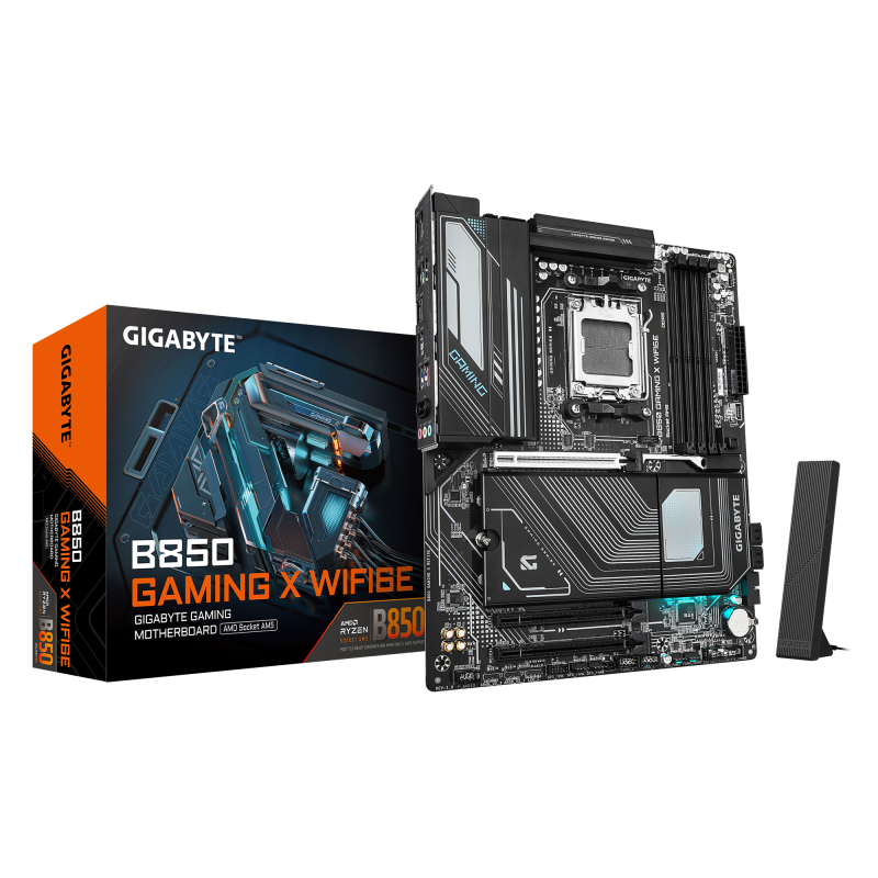 Carte Mère Gigabyte B850 GAMING X WIFI6E ATX AM5 DDR5 Wifi 6E
