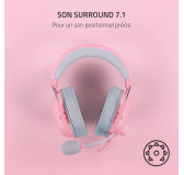 Micro Casque Razer Blackshark V2 X Quartz Micro Casque Razer Blackshark V2 X Quartz