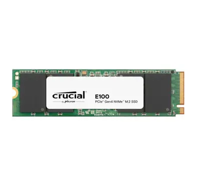 SSD 1To Crucial E100 M.2 NVMe PCIe 4.0 (Tray)