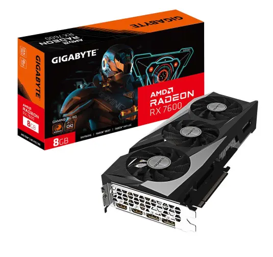 Gigabyte GV-R76GAMING OC-8GD Radeon RX 7600 GAMING OC 8G