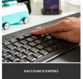Clavier Logitech Signature K650 Graphite Wireless Clavier Logitech Signature K650 Graphite Wireless