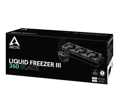 WaterCooling Arctic Liquid Freezer III 360 Noir