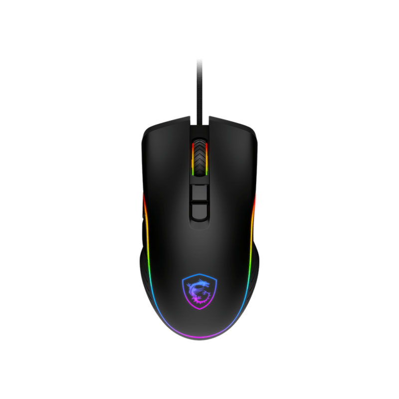 Souris MSI FORGE GM300 Noir Gaming RGB
