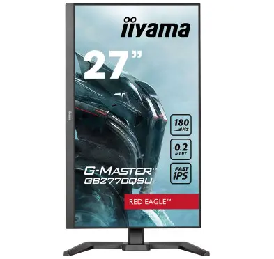 Ecran iiyama 27" G-Master GB2770QSU-B6 2560x1440 180Hz 0.2ms