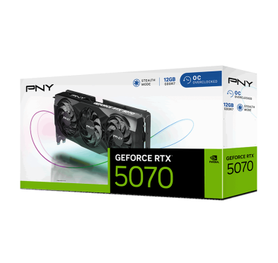 Carte Graphique PNY RTX 5070 12Go OC Triple Fan