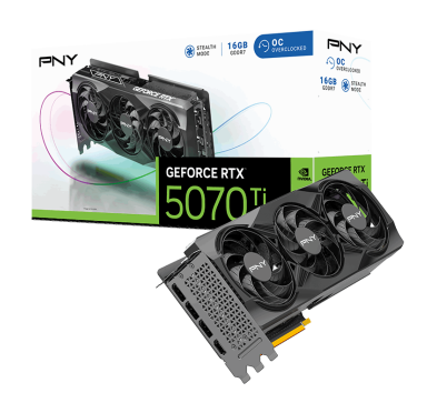 Carte Graphique PNY RTX 5070 Ti 16Go OC Triple Fan