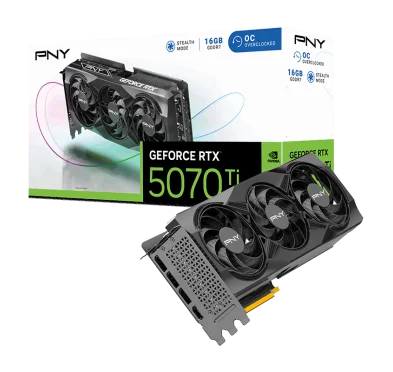 Carte Graphique PNY RTX 5070 Ti 16Go OC Triple Fan
