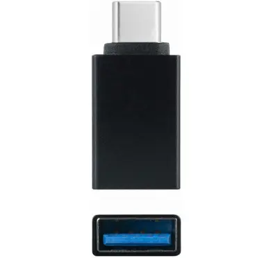 Adaptateur USB Type-C Male vers USB A Femelle Rigide