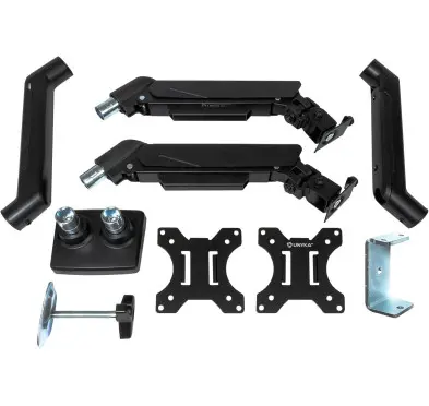 Bras support double écran articulé UNYKAch UK1479