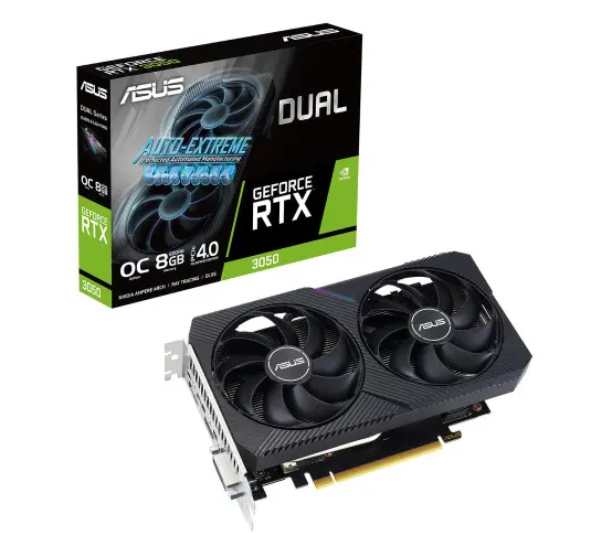 Carte Graphique Asus DUAL RTX 3050 V2 OC O8G