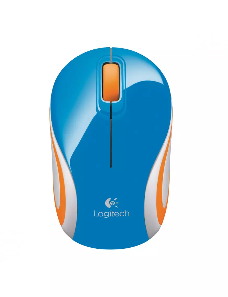 Souris Logitech Wireless Mini Mouse M187 Bleu Logitech - 4