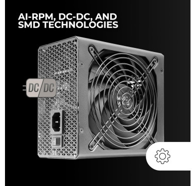 Alimentation Mars Gaming MPB1000P 1000 Watts 80Plus Gold ATX 3.1