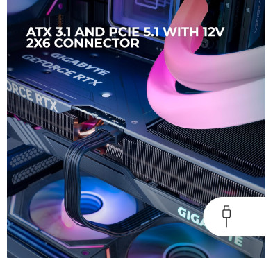 Alimentation Mars Gaming MPB1000P 1000 Watts 80Plus Gold ATX 3.1