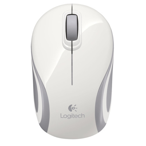 Souris Logitech Wireless Mini Mouse M187 Blanc Logitech - 3 Souris Logitech Wireless Mini Mouse M187 Blanc Logitech - 3