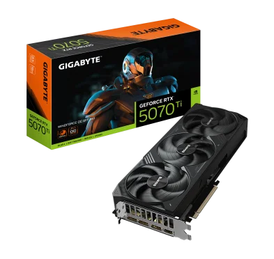 Carte Graphique Gigabyte RTX 5070 Ti WINDFORCE OC 16G