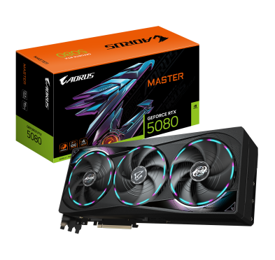 Carte Graphique Gigabyte AORUS RTX 5080 MASTER 16G