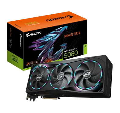Carte Graphique Gigabyte AORUS RTX 5080 MASTER 16G