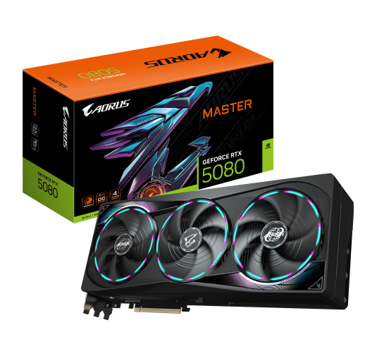 Carte Graphique Gigabyte AORUS RTX 5080 MASTER 16G