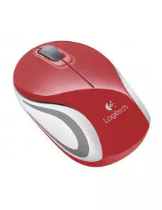 Souris Logitech Wireless Mini Mouse M187 Rouge Logitech - 2