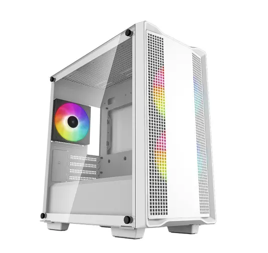 Boitier DeepCool CC360 WH ARGB Blanc
