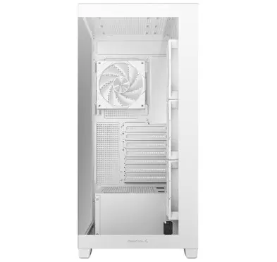 Boitier DeepCool CG580 4F WH ARGB Blanc