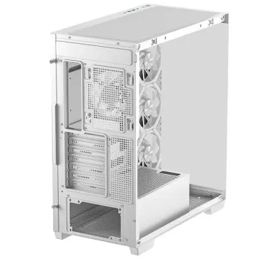 Boitier DeepCool CG580 4F WH ARGB Blanc