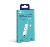Adaptateur USB Type-C vers RJ45 + Hub USB 3.0 TP-Link UE330C