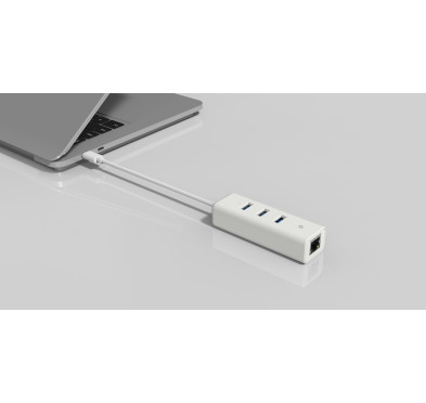 Adaptateur USB Type-C vers RJ45 + Hub USB 3.0 TP-Link UE330C