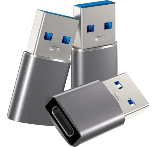 Adaptateur USB 3.0 A Male vers USB Type-C Femelle Rigide