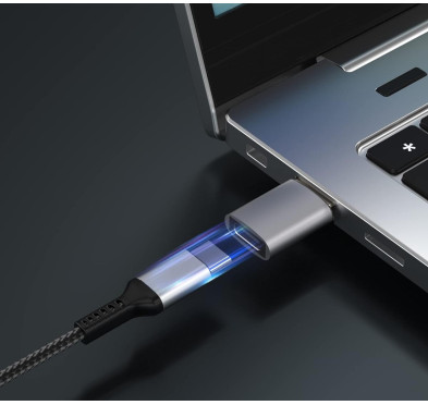 Adaptateur USB 3.0 A Male vers USB Type-C Femelle Rigide