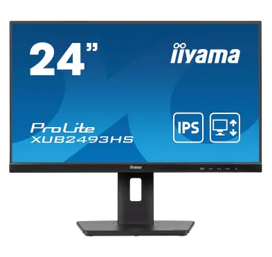 Ecran iiyama 24" XUB2493HS-B6 1920x1080 100Hz 0.5ms