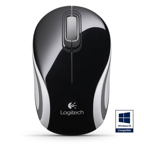 Souris Logitech Wireless Mini Mouse M187 Noir Logitech - 3 Souris Logitech Wireless Mini Mouse M187 Noir Logitech - 3