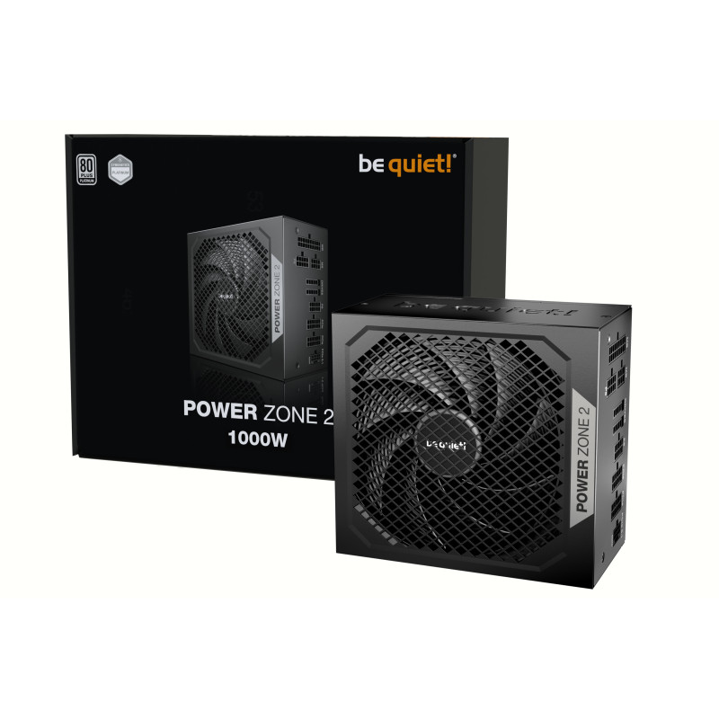 Alimentation Be Quiet POWER ZONE 2 1000W 80Plus Platinum ATX 3.1 Alimentation Be Quiet POWER ZONE 2 1000W 80Plus Platinum ATX 3.1