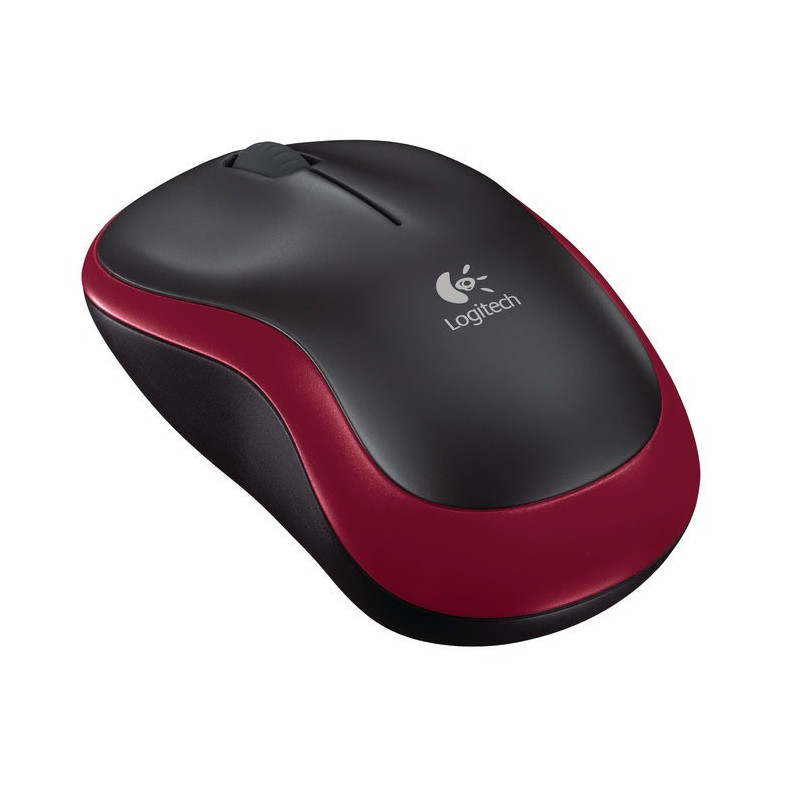 Souris Logitech Wireless M185 Rouge Souris Logitech Wireless M185 Rouge
