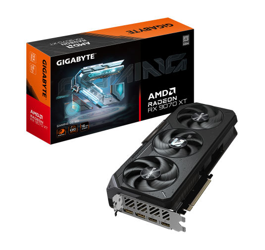 Gigabyte Radeon RX 9070 XT GAMING OC 16G GV-R9070XTGAMING OC-16GD