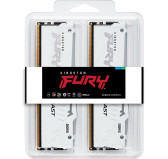 DDR5 Kingston FURY Beast RGB Kit 32Go 2x16Go 5600Mhz CL36 Blanc